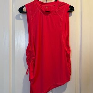 Free People Movement Hot Pink Scrunch Side Tank Top Women’s Size XS